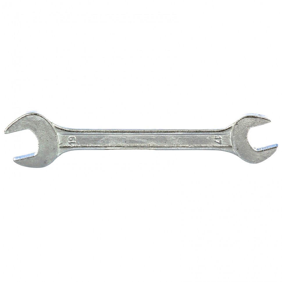 Cheie fixa cu doua capete, 17 x 19 mm, cromata, SPARTA