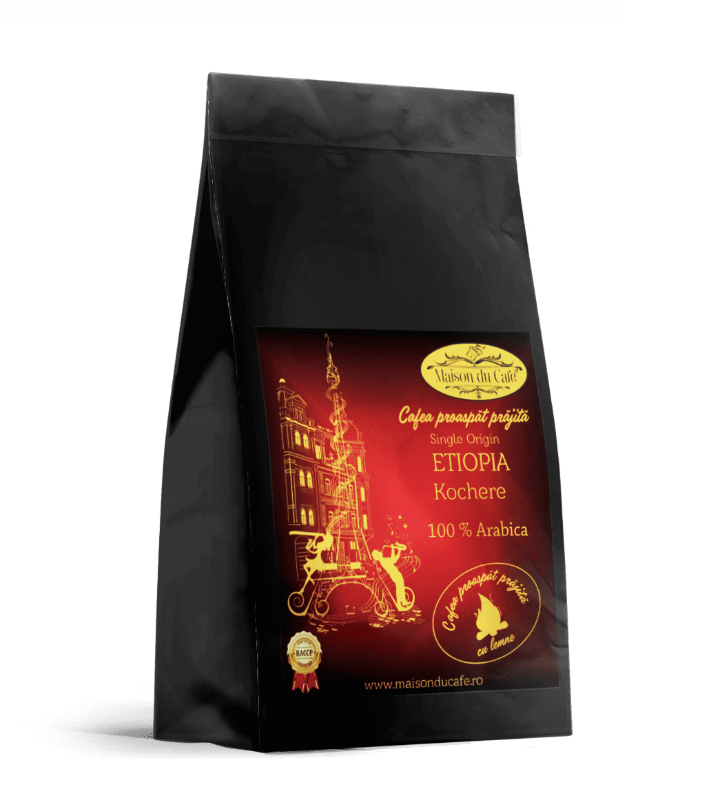 Cafea macinata, Etiopia Kochere, Arabica 100%, 250 g