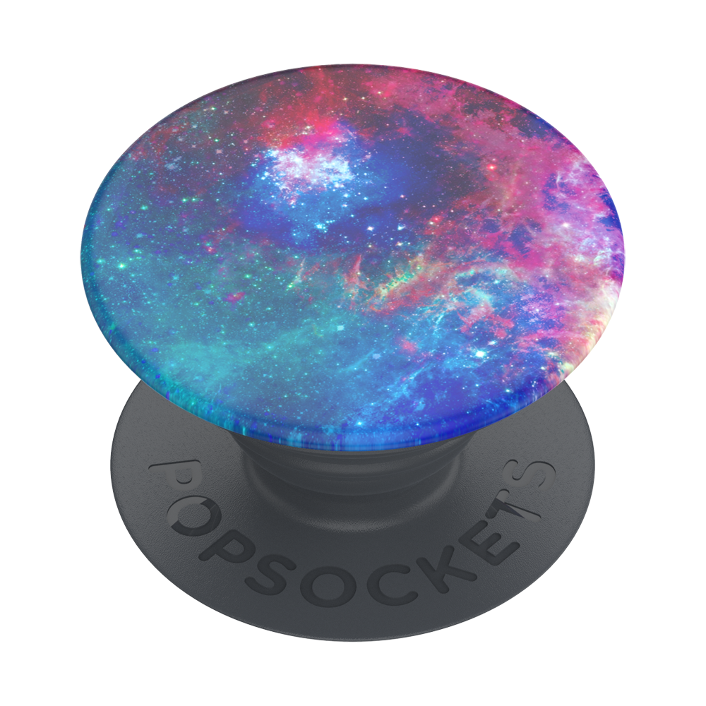 Suport universal de telefon si tableta Popsockets, PopGrip Basic Nebula Ocean