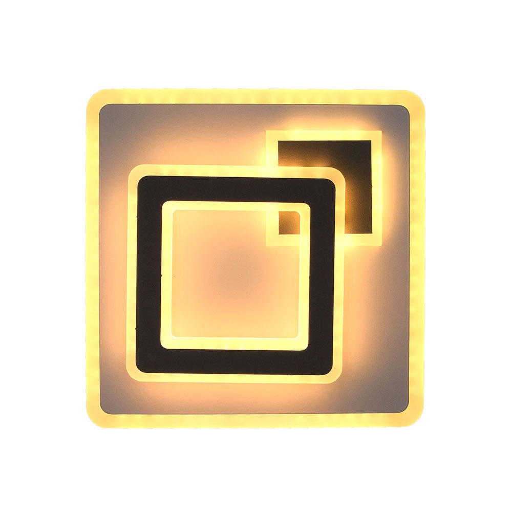 Lustra LED RFAN, Model 7813-1, 3 Tipuri de Lumina, 50W, Alb doraly.ro imagine noua 2022 3