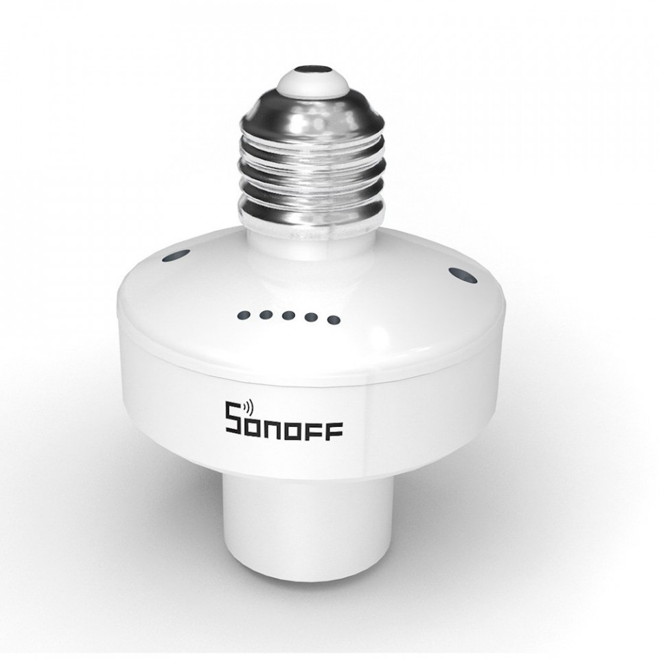 Dulie smart Sonoff Slampher R2 Wi-Fi RF 433 MHz alb (IM190528001) doraly.ro imagine noua modernbrush.ro