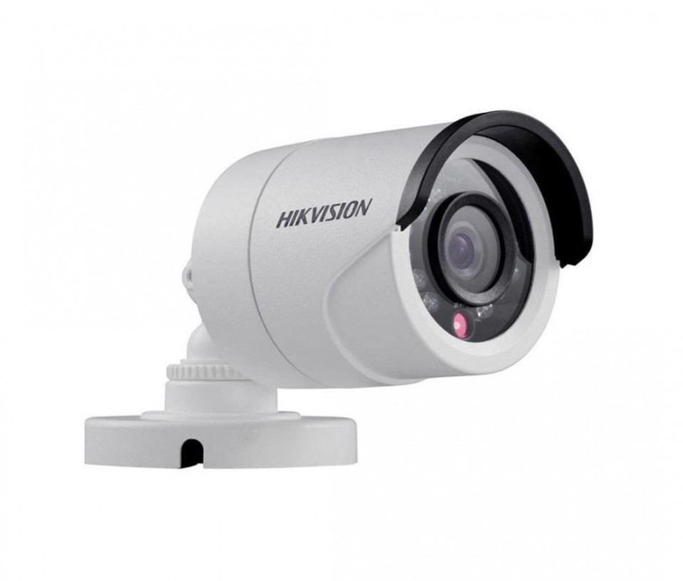 Camera HD Bullet Hikvision DS-2CE16D0T-IRPE, 2MP, Lentila 2.8mm, IR 20m 2.8mm imagine noua 2022