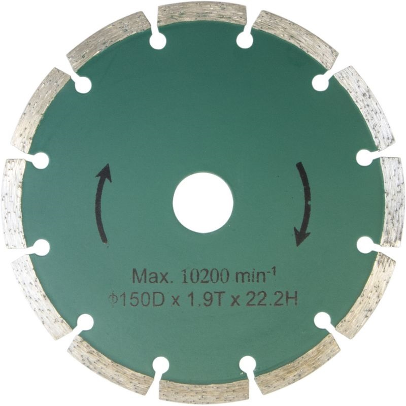 Set discuri diamantate pentru fierastrau circular Guede GUDE58092, 2 bucati, Ø150 mm, 10200 rpm