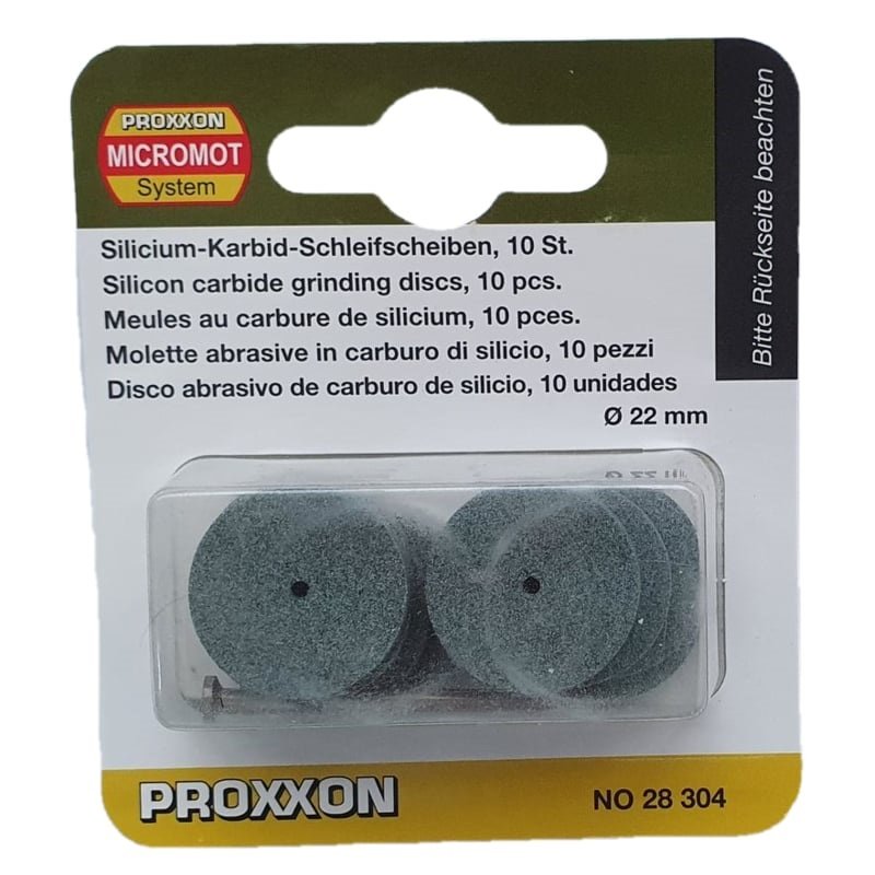Set discuri abrazive pentru metal Proxxon PRXN28304, Ø22 mm, 11 piese
