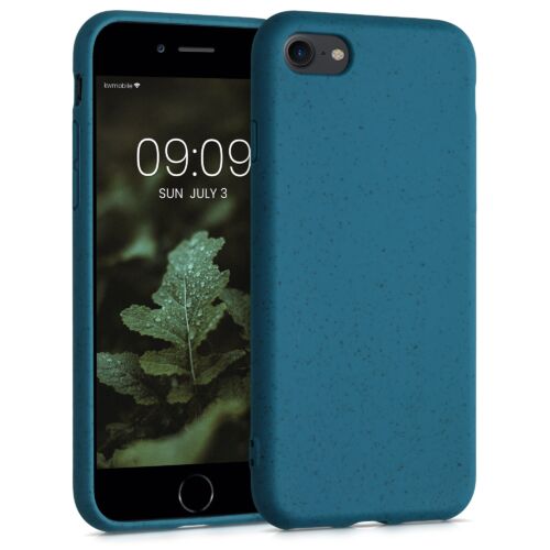 Husa pentru Apple iPhone 8/iPhone 7/iPhone SE 2, Fibre vegetale, Albastru, 49106.224, kalibri 49106.224 imagine noua idaho.ro