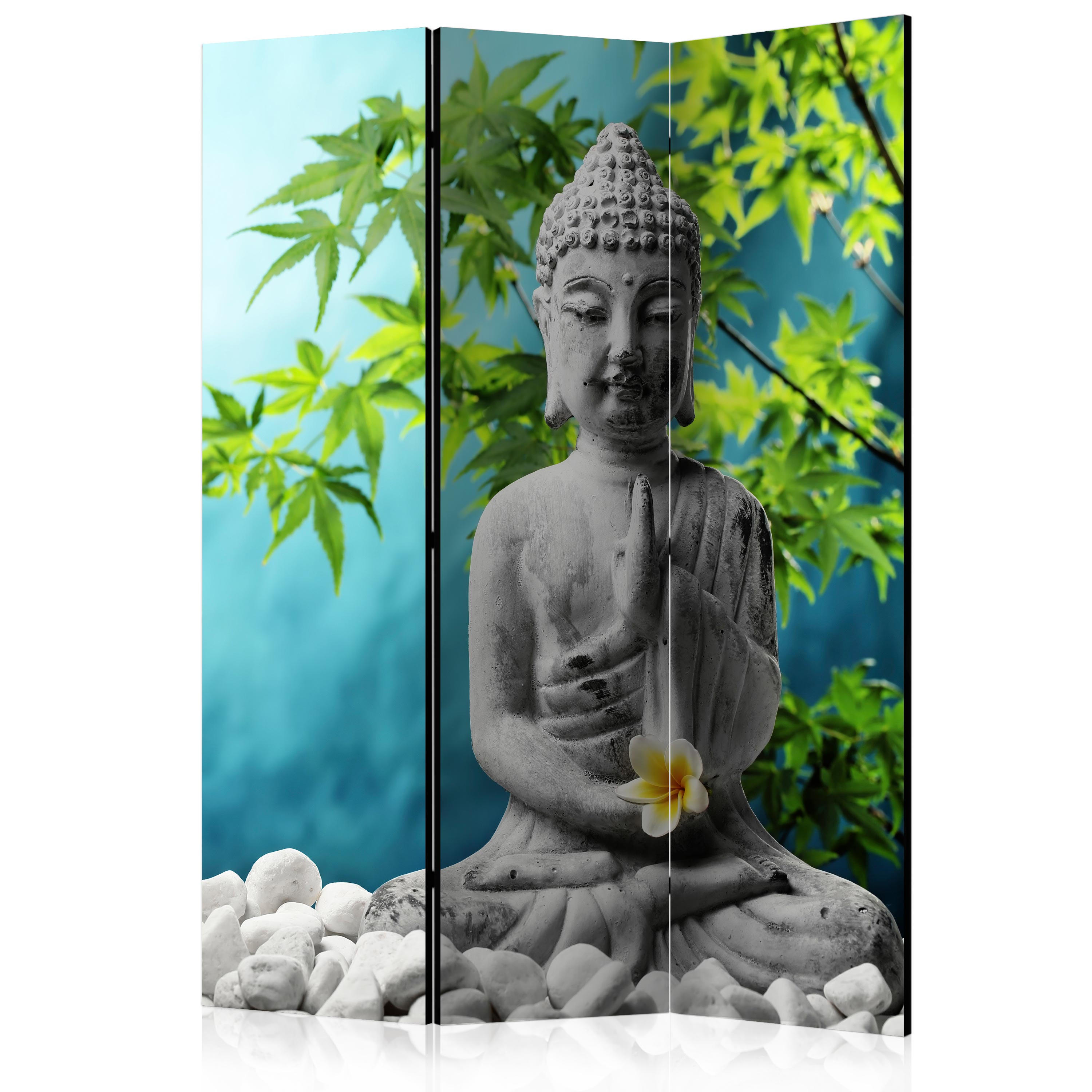 Paravan Artgeist, Buddha: Beauty of Meditation, 3 parti- 1.35 x 1.72 m