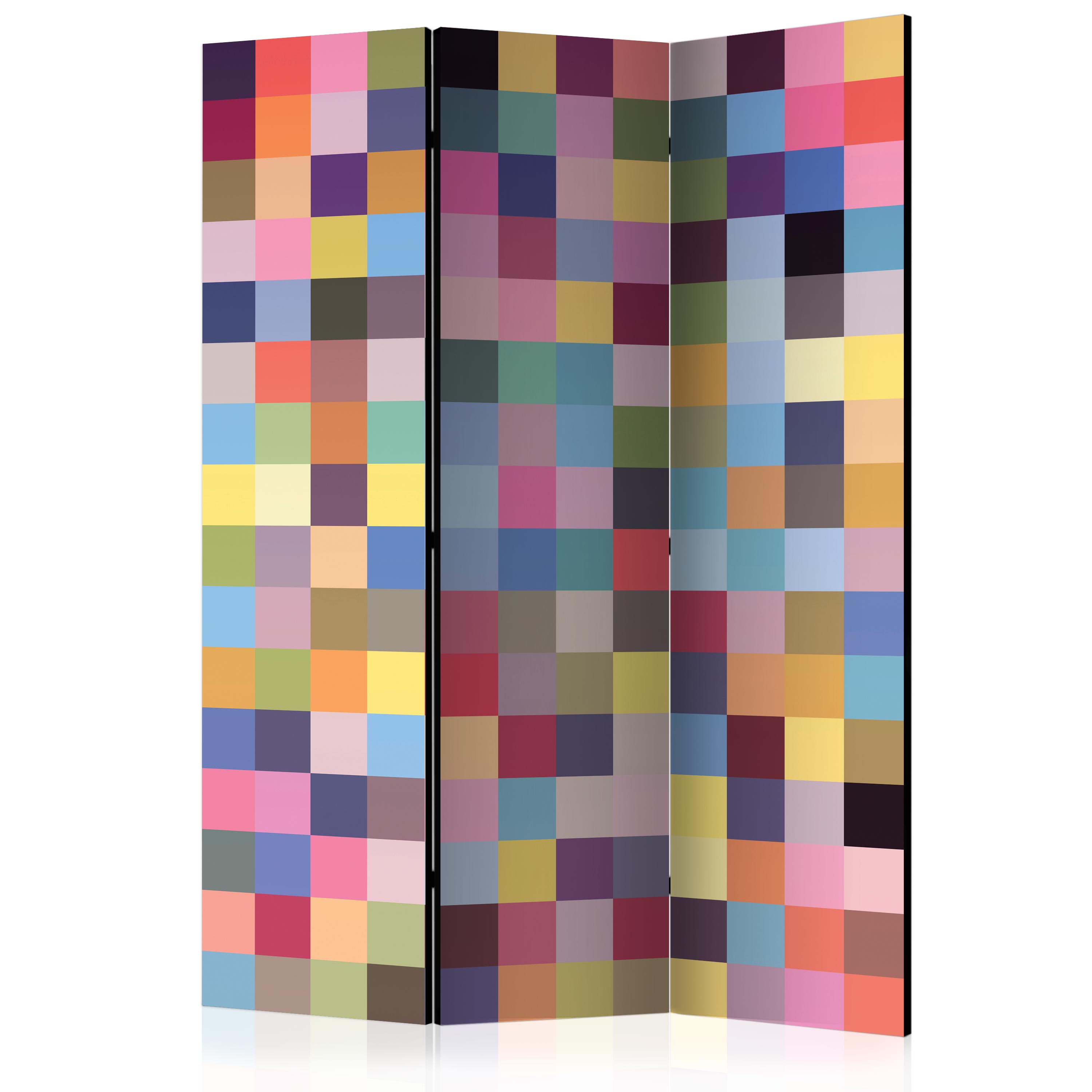 Paravan Artgeist, Full range of colors, 3 parti- 1.35 x 1.72 m