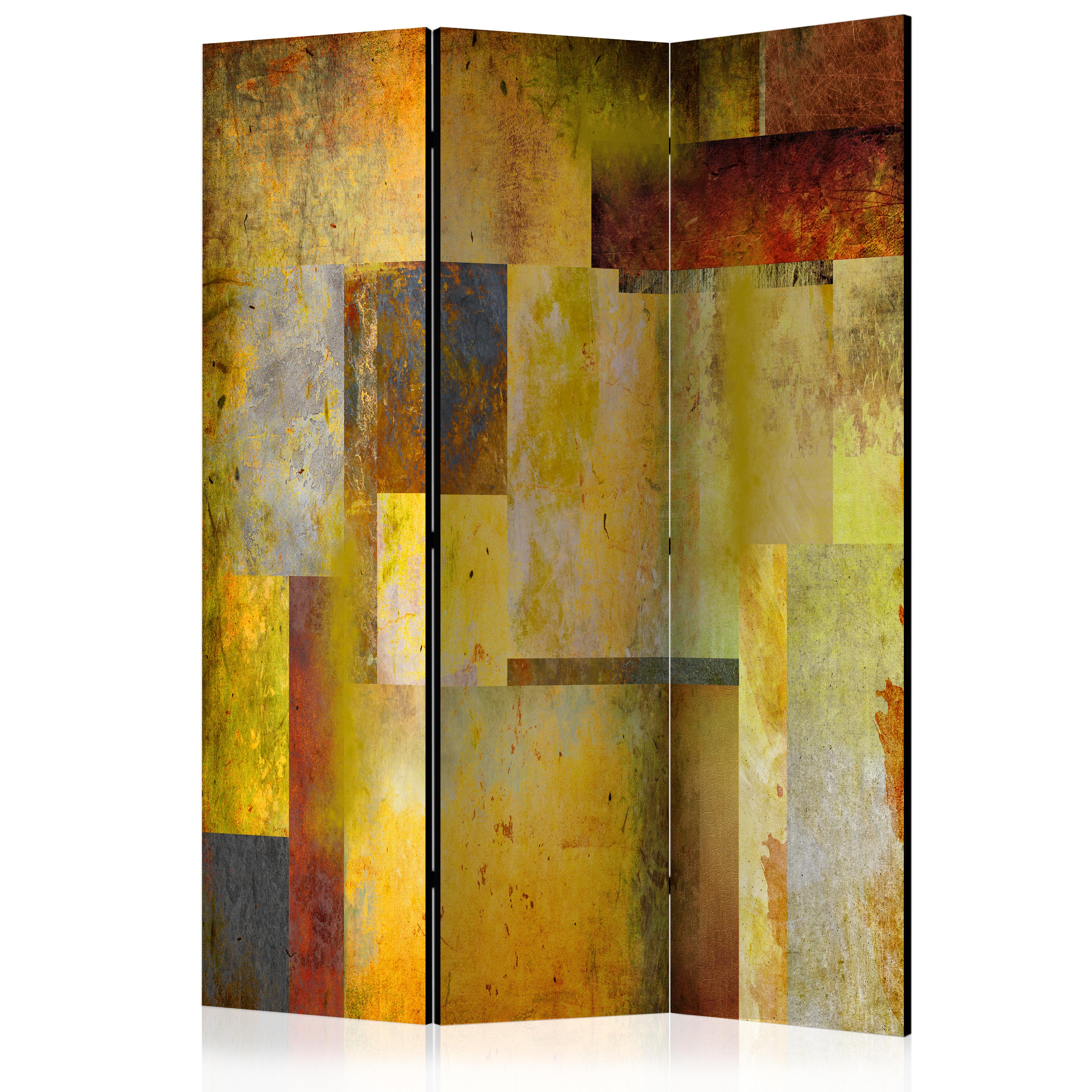 Paravan Artgeist, Orange Hue of Art Expression, 3 parti- 1.35 x 1.72 m