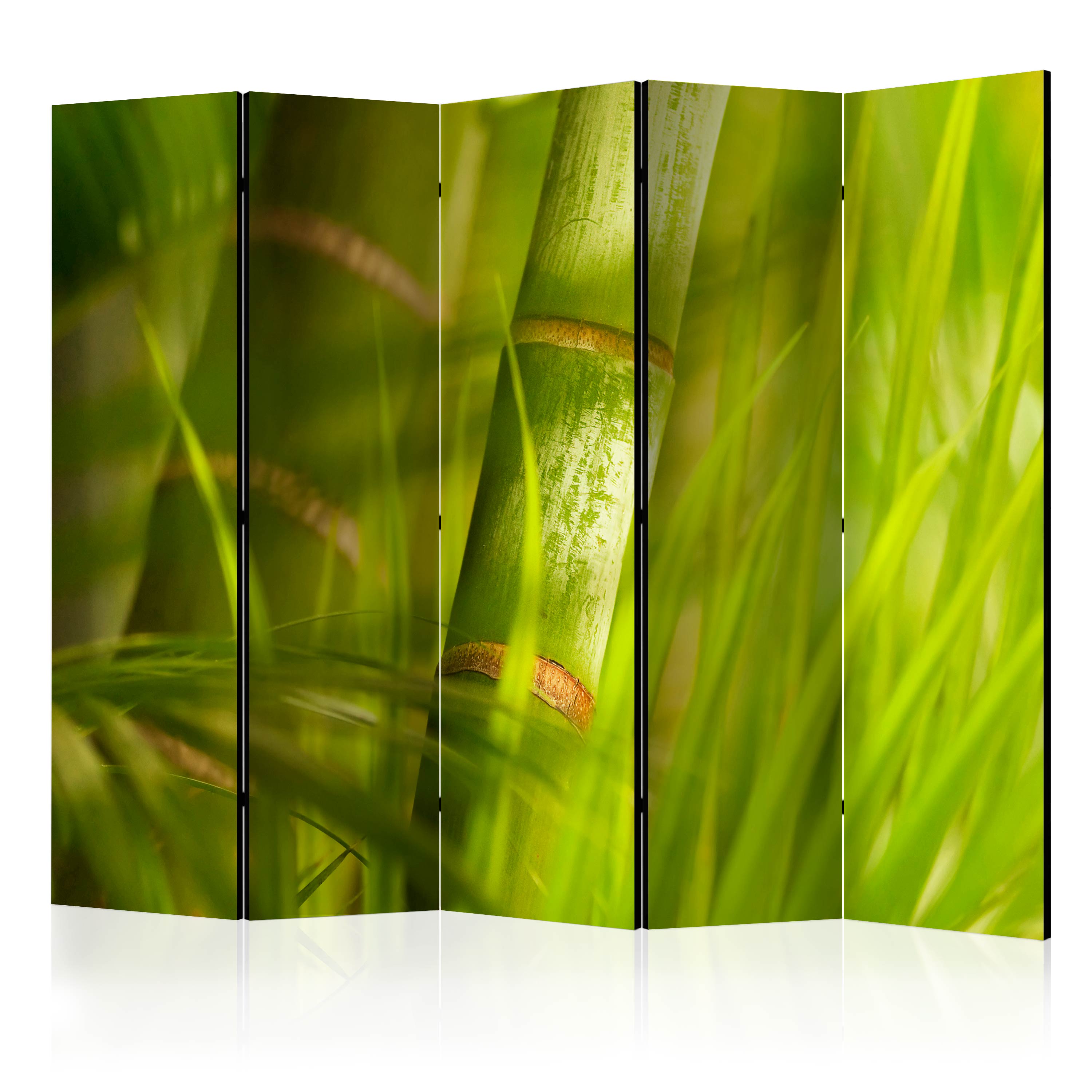 Paravan Artgeist, bamboo nature zen II [Room Dividers] - 2.25 x 1.72 m