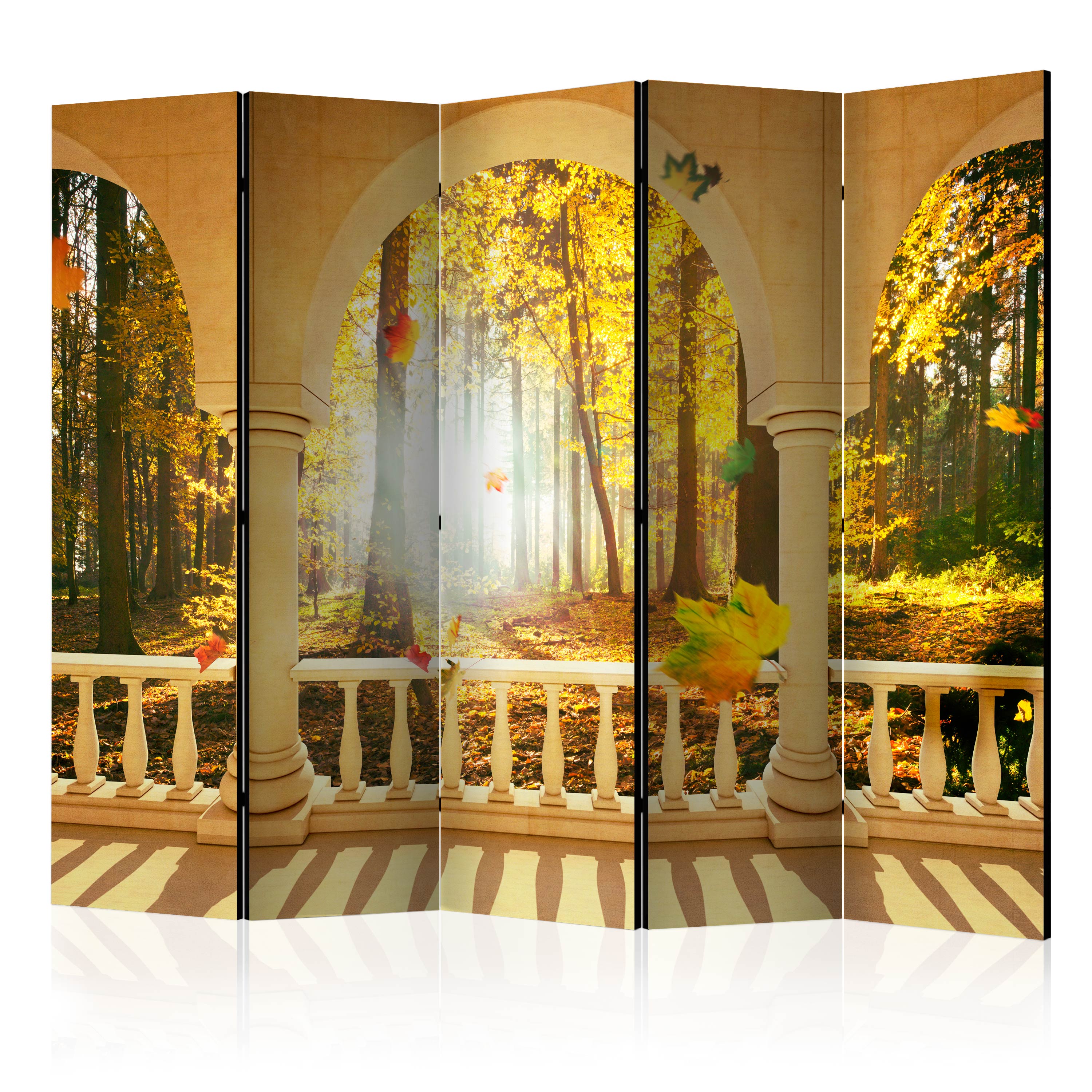 Paravan Artgeist, Dream About Autumnal Forest II, 5 parti- 2.25 x 1.72 m
