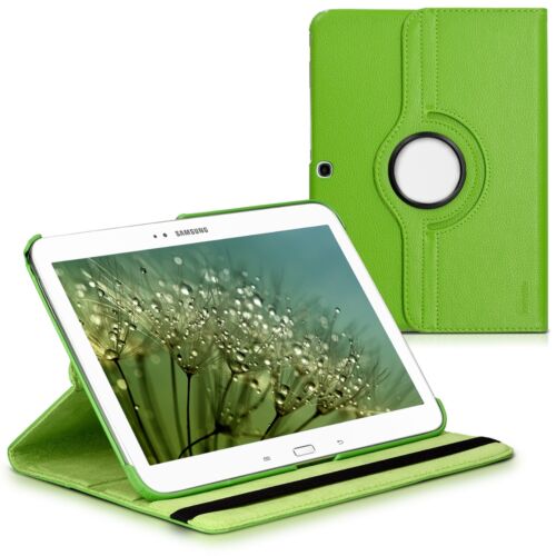 Husa pentru Samsung Galaxy Tab 3 10.1 P5200/Samsung Galaxy Tab 3 10.1 P5210, Piele ecologica, Verde, 14618.07