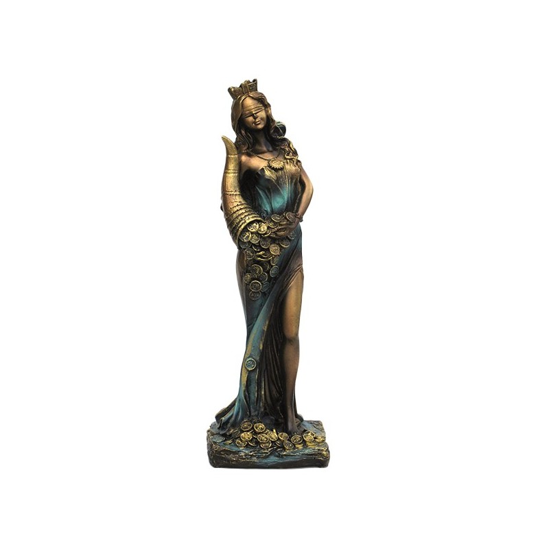 Statueta Fata cu tolba de bani 10x30 cm