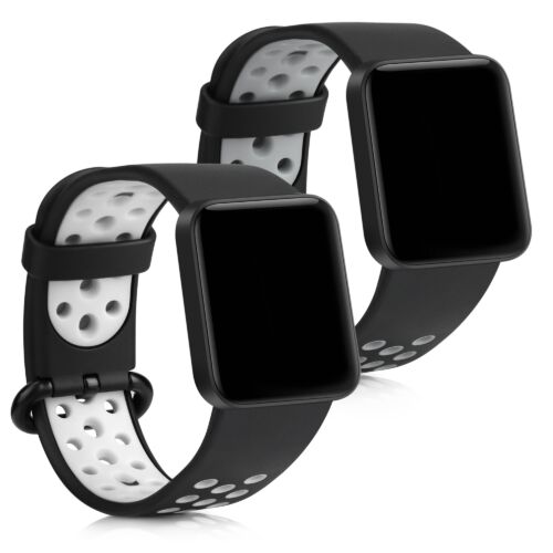 Set 2 Curele pentru Xiaomi Mi Watch Lite/Redmi Watch, Kwmobile, Silicon, Multicolor, 54831.02 54831.02 imagine noua idaho.ro