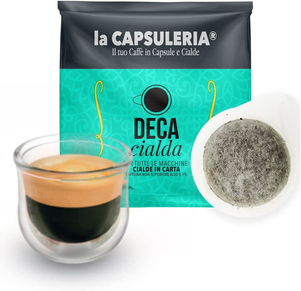 Cafea Deca, 100 paduri compatibile ESE44, La Capsuleria