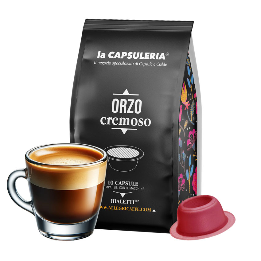 Cafea din Orz, 10 capsule compatibile Bialetti®*, La Capsuleria