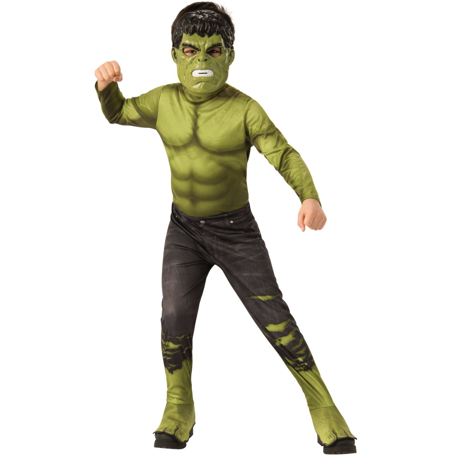 Costum Hulk pentru baieti – Avengers Infinity War 140-150 cm 8-10 ani 140-150 imagine 2022 protejamcopilaria.ro