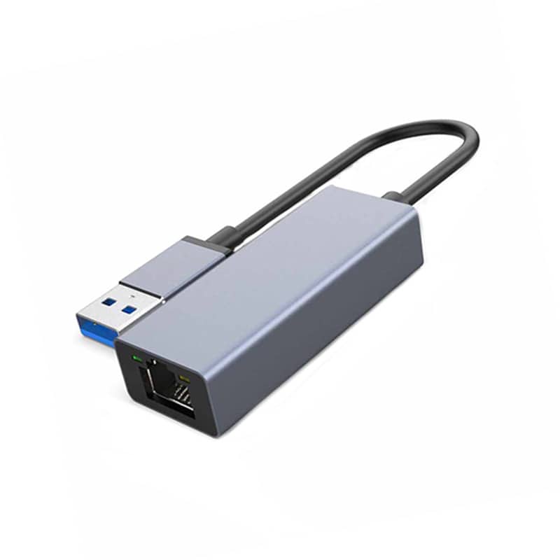 Adaptor USB 3.0 la Ethernet RJ45 Gigabit, TechDelivery USH116, Space Grey