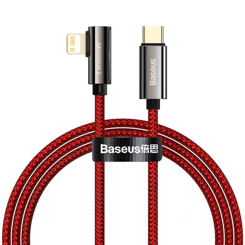 Cablu USB-C la Lightning Baseus Legend Series, PD, 20W, 1m (red) 20W imagine noua idaho.ro