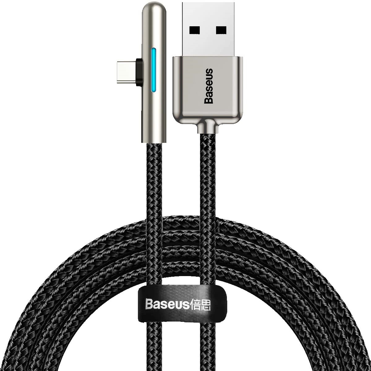 Cablu,lampaHW-Baseus- încărcare bliț Mobil Joc USB Pentru Type-C 40W 2m Negru 40W imagine noua idaho.ro
