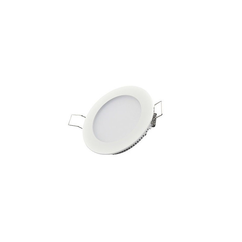 Panou LED Rohs forma rotunda, 6 W, lumina alba, 3000 K, 95×95 mm Alb doraly.ro imagine noua modernbrush.ro