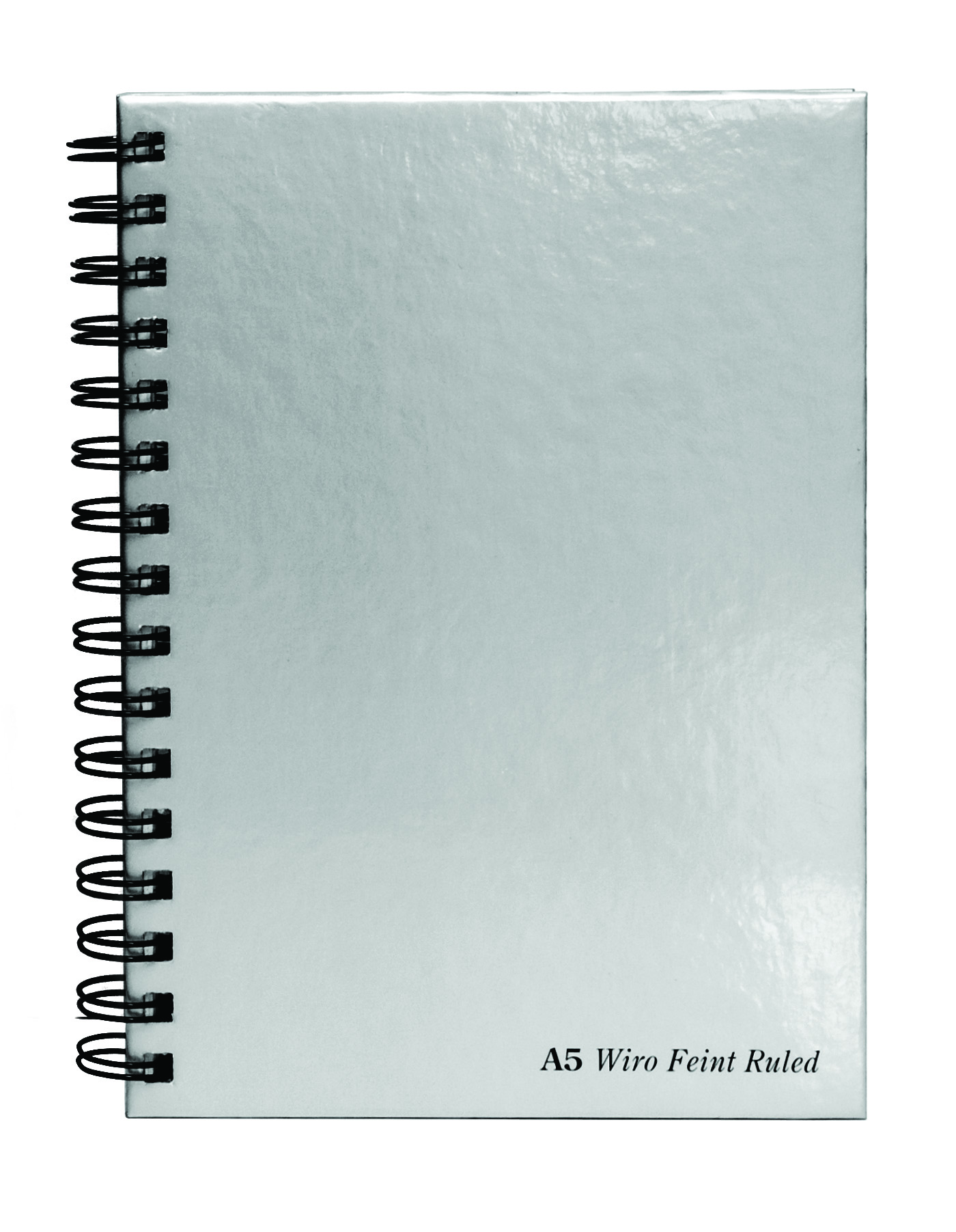 Caiet cu spirala si microperforatii Pukka Pads Wirebound, A5, dictando, 160 pagini, coperta intarita