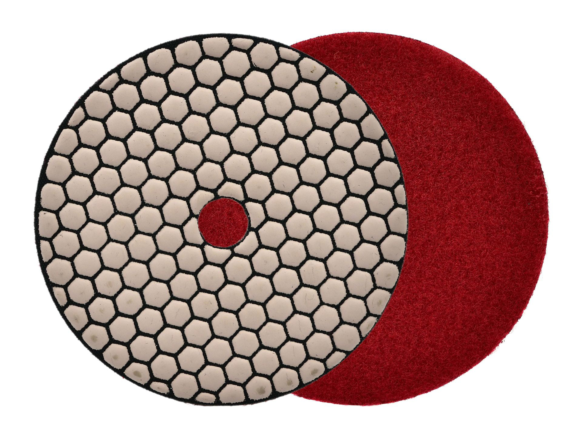 Disc pentru slefuirea uscata a gresiei portelanate, 125 mm, granulatie 400, Geko G78940