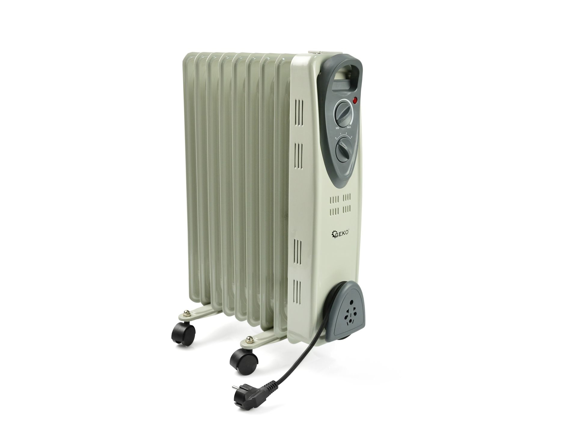 Calorifer electric cu ulei si termostat, 7 elementi 1500 W B57, Geko G80552 1500 imagine noua idaho.ro