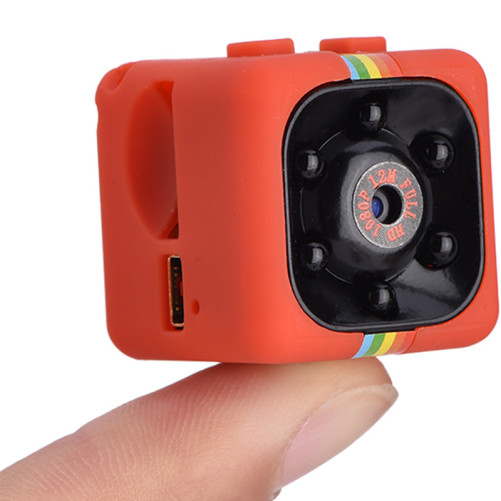 Mini Camera Spion iUni SQ11, Full HD 1080p, Audio Video, Night Vision, Red 1080P imagine noua idaho.ro