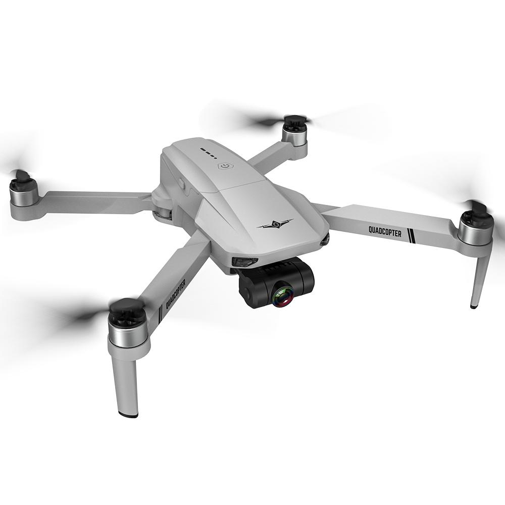 Drona KF102 dual camera 6k 4K HD 5G WIFI GPS FPV stabilzator pe 2 axe control gesturi pozitionare optica capacitate baterie: 7.4V 2200 mAh distanta maxima de control 1200 m autonomie zbor ~ 25 de minute