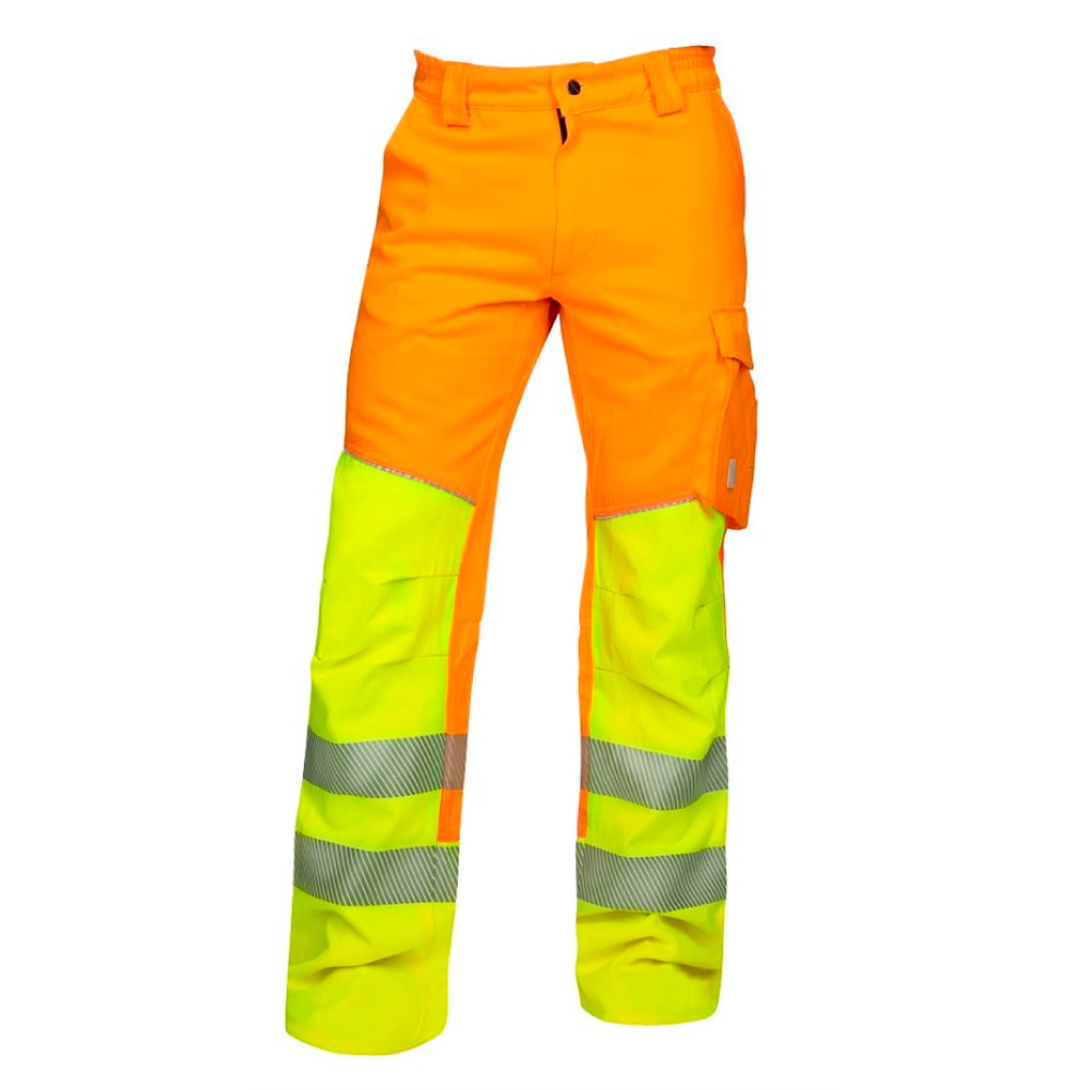 Pantaloni reflectorizanti de lucru in talie SIGNAL - portocaliu 60 portocaliu