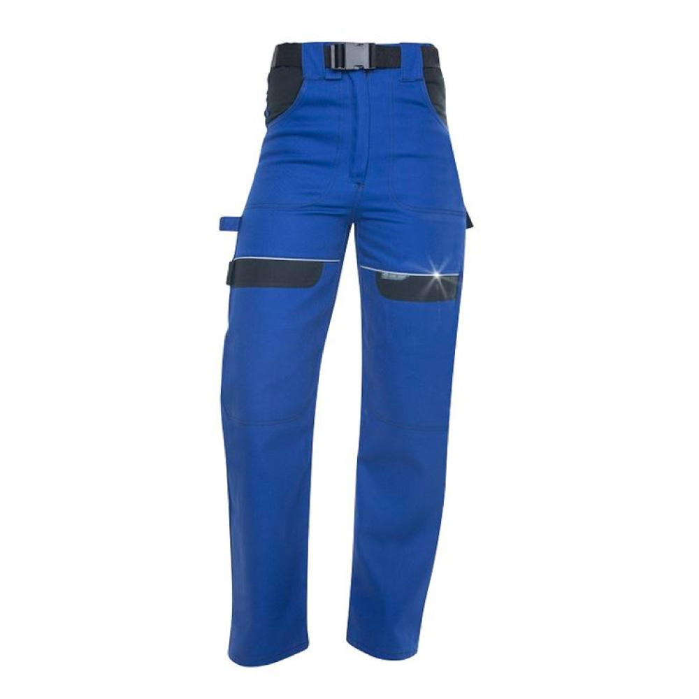 Pantaloni de lucru in talie COOL TREND - albastru - pentru femei 56 albastru