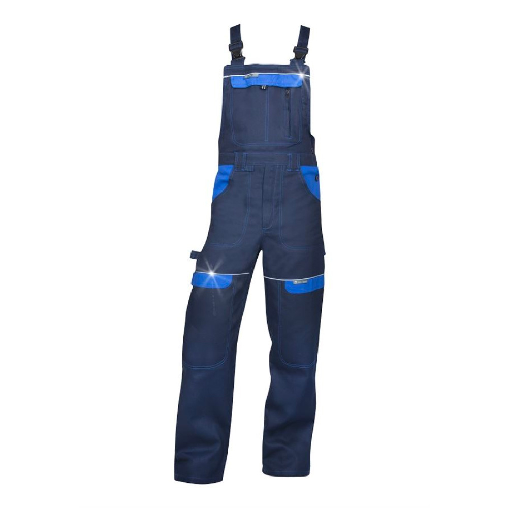 Pantaloni de lucru cu pieptar COOL TREND - bleumarin/albastru 58 bleumarin - albastru