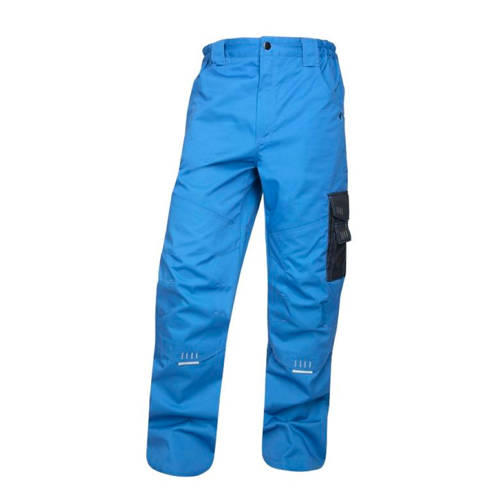 Pantaloni de lucru in talie 4TECH - albastru/negru 64 albastru - negru