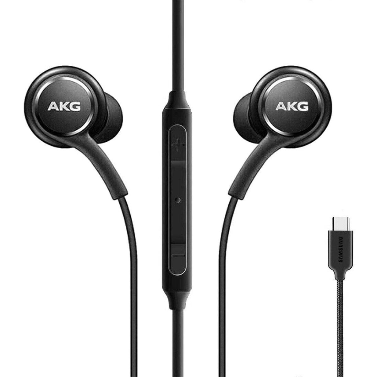 Casti audio Samsung AKG, USB Type-C, EO-IG955 compatibil cu Galaxy S10 5G/NOTE 10/NOTE 10 Plus/S20 4G/S20 5G /S20 Plus, Negru