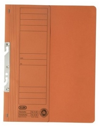 Dosar carton incopciat 1/2 ELBA Smart Line - orange