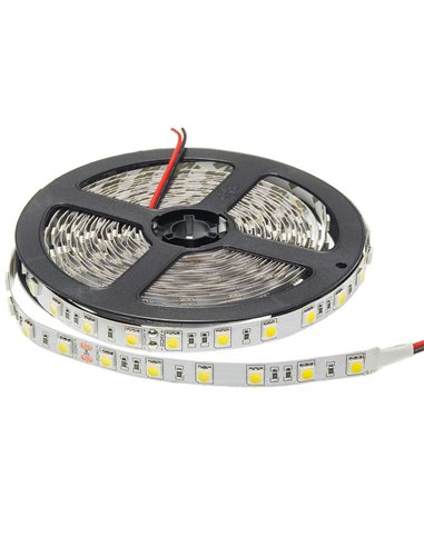 Banda LED 5050 24V Non-Waterproof Proffesional Edition 14.4W/m Alb Cald, Rola 5 m