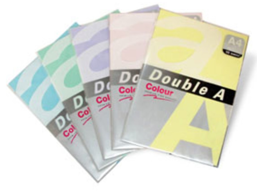 Hartie color pentru copiator A4, 80g/mp, 100coli/top, Double A - pastel lagoon