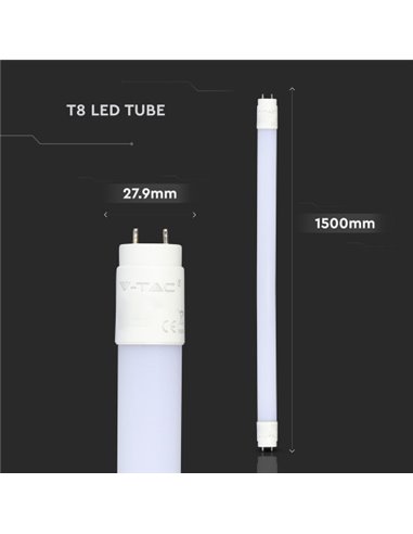 Tub LED chip Samsung T8 24W 150cm Alb cald doraly.ro imagine noua modernbrush.ro