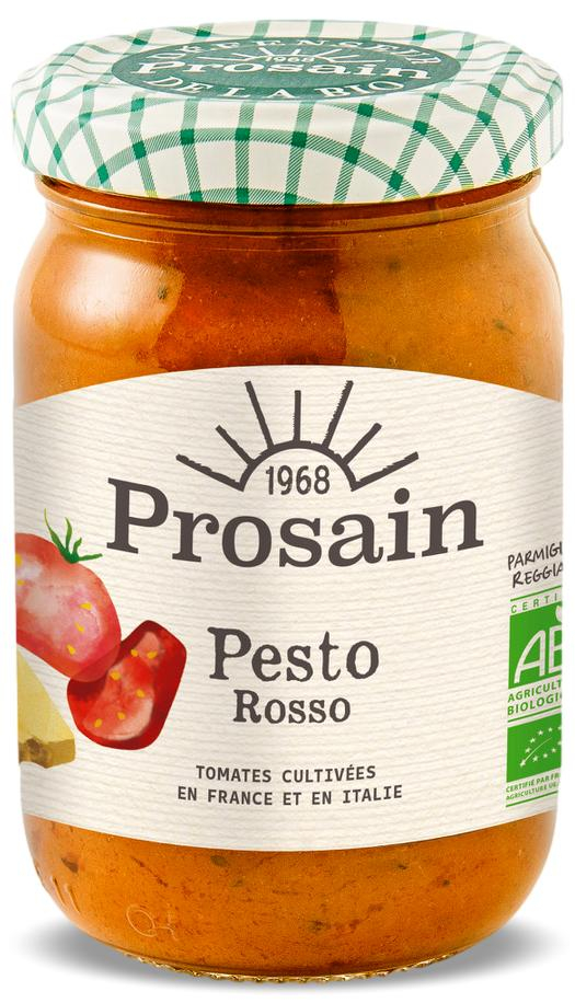 Pesto BIO autentic cu rosii uscate si parmezan Prosain