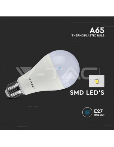 Bec LED 15W E27 A60 Thermoplastic 6500K 3buc/Blister Pack doraly.ro imagine noua 2022 3