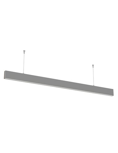 LED Linear UP-Down Non-Linkable 50W Corp Argintiu Alb Neutru