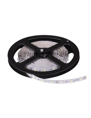 Banda LED flexibila, SMD3528, alb neutru, 9.6 W/m, 120 LED-uri/m, nerezistenta la apa