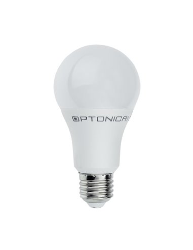 Bec LED Plastic E27 A60 5 Ani Garantie 15W Alb Cald