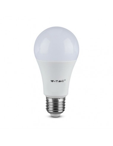 9.5W Bec LED E27 A60 Plastic 3000K 160 lm/W