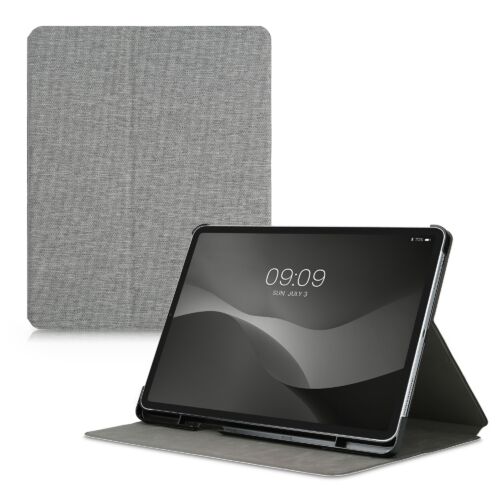Husa pentru tableta Apple iPad Pro 12.9″ (2021), Kwmobile, Gri, Textil, 54767.02
