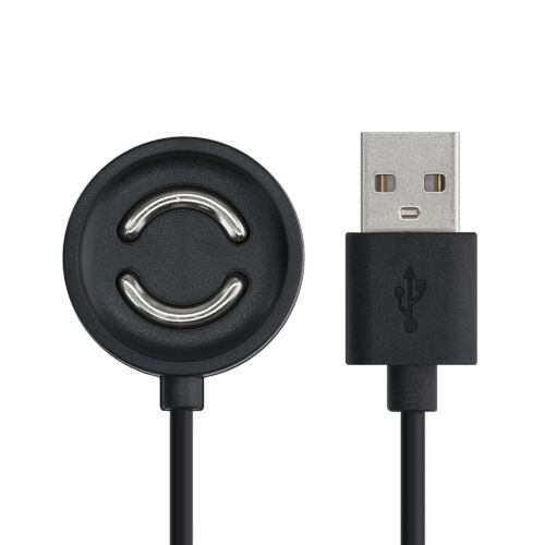 Cablu de incarcare USB pentru Suunto Peak 9, Kwmobile, Negru, Plastic, 57419.01