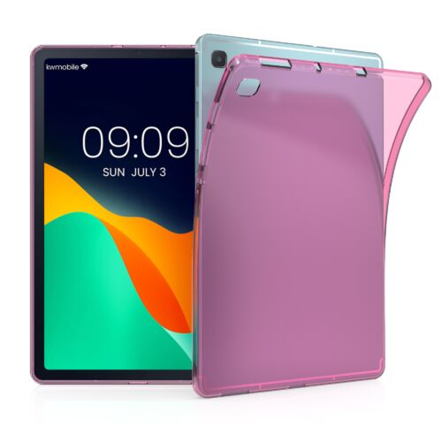 Husa pentru tableta Samsung Galaxy Tab S6 Lite (2022), Kwmobile, Roz, Silicon, 52241.33