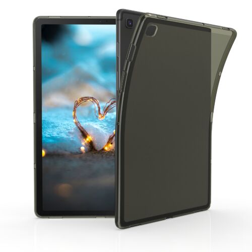 Husa pentru tableta Samsung Galaxy Tab S5e (2019), Kwmobile, Negru/Transparent, Silicon, 47834.01 2019