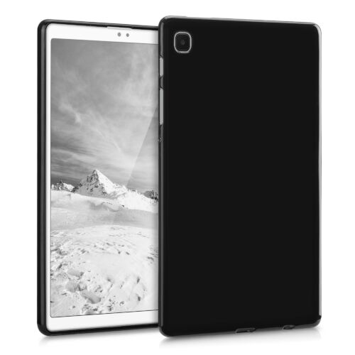 Husa pentru tableta Samsung Galaxy Tab A7 Lite, Kwmobile, Negru, Silicon, 55149.47