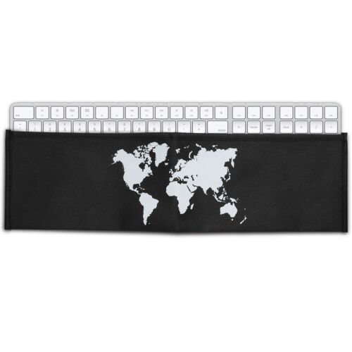 Husa pentru tastatura Apple Magic Keyboard, Kwmobile, Negru/Alb, Plastic, 49505.02